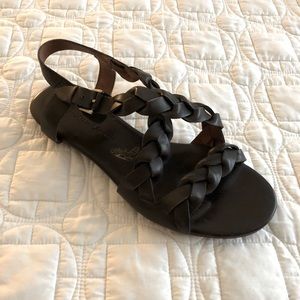 Modern Vintage Fabrizia Brown Leather Sandals - Stiletto Rx